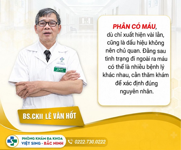 Phân có máu: Khi nào là dấu hiệu bệnh lý nguy hiểm?